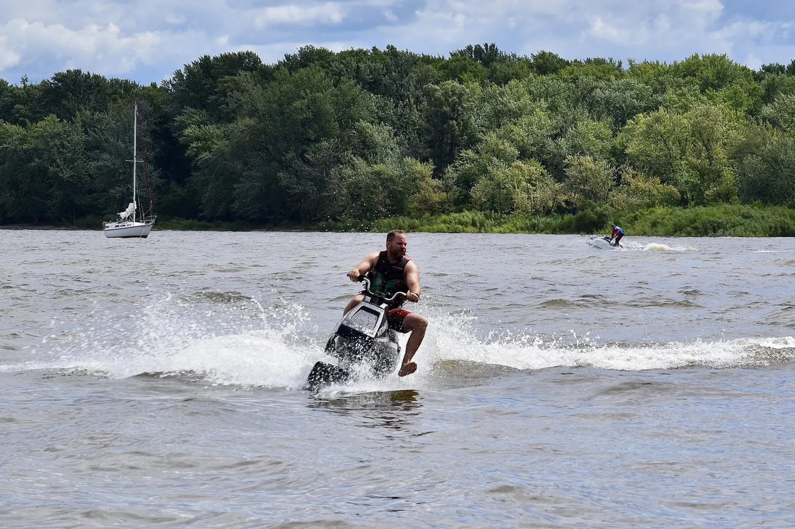 Wet bike at the Sortie